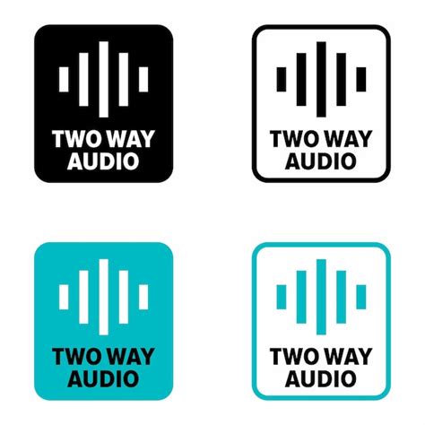two-way audio